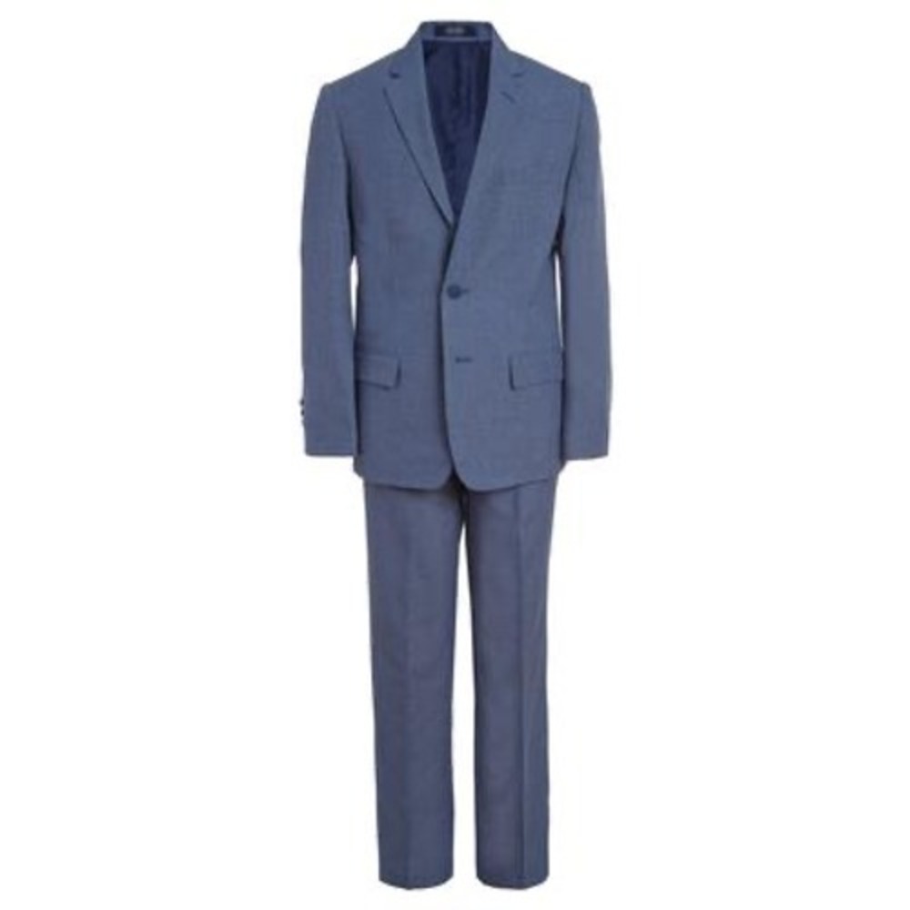 Nautica Big Boys 2-piece. Micro-Texture Suit‎ - Dark Blue - Size 10